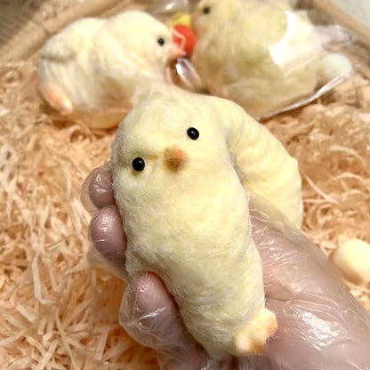 Handmade Chick Taba Toys Ultra Soft Toys for Stress Relief ( Chicken )